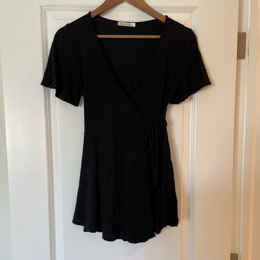 Super comfortable romper! T-shirt material.